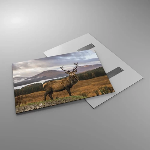 Obraz na skle - Majestát prírody - 100x70 cm