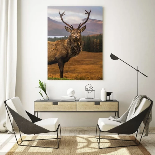 Obraz na skle - Majestát prírody - 50x70 cm