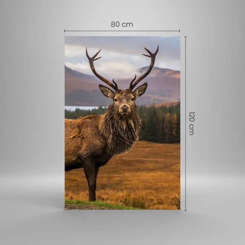 Obraz na skle - Majestát prírody - 80x120 cm