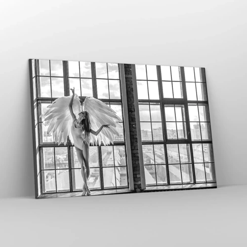 Obraz na skle - Mesto anjelov? - 120x80 cm