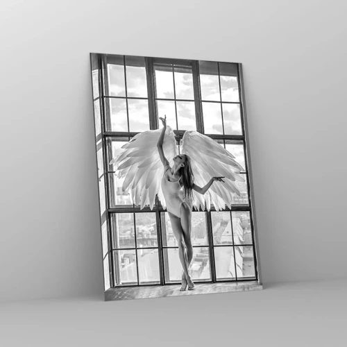 Obraz na skle - Mesto anjelov? - 50x70 cm