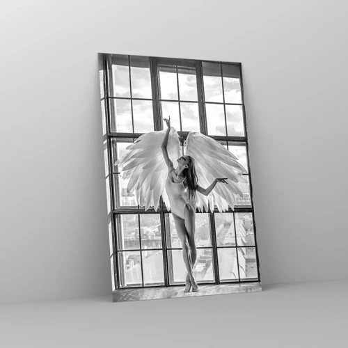 Obraz na skle - Mesto anjelov? - 80x120 cm