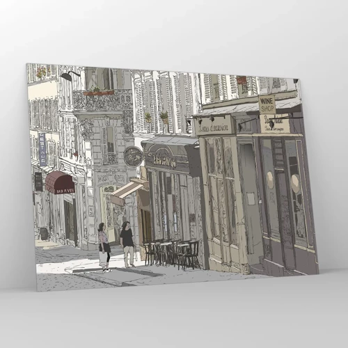 Obraz na skle - Mestské radosti - 100x70 cm