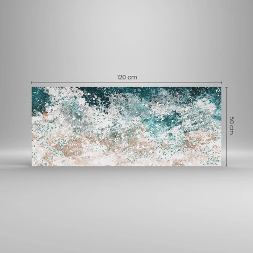 Obraz na skle - Morské príbehy - 120x50 cm