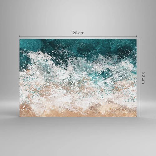 Obraz na skle - Morské príbehy - 120x80 cm