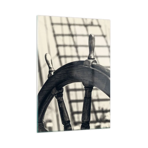 Obraz na skle - Morské príbehy - 50x70 cm