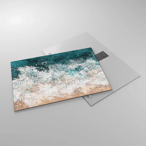 Obraz na skle - Morské príbehy - 70x50 cm