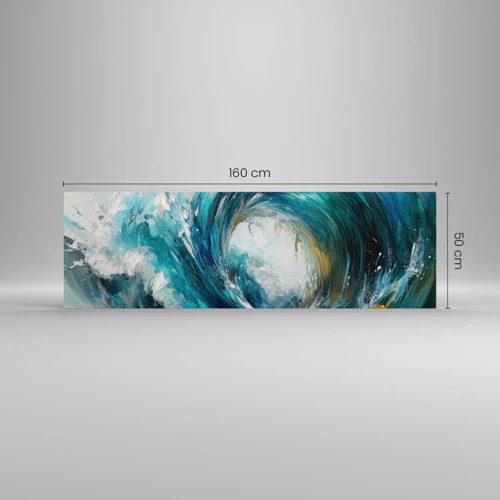 Obraz na skle - Morský portál - 160x50 cm