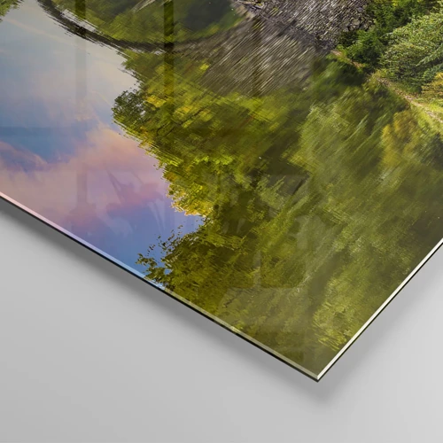 Obraz na skle - Na rozhraní dvoch svetov - 140x50 cm