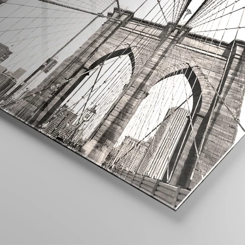Obraz na skle - Newyorská katedrála - 50x50 cm