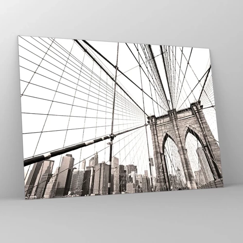 Obraz na skle - Newyorská katedrála - 70x50 cm