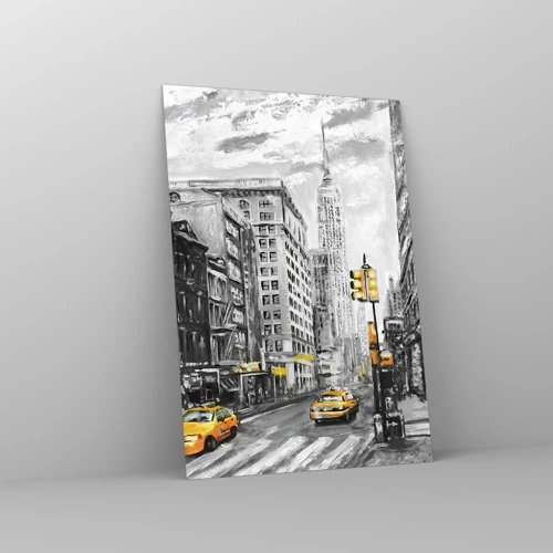 Obraz na skle - Newyorský príbeh - 70x100 cm