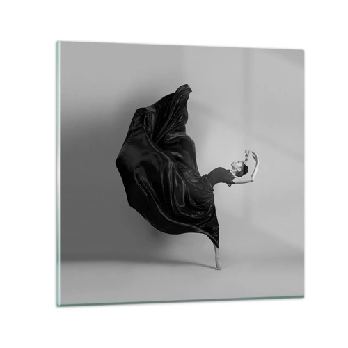 Obraz na skle - Okrídlený hudbou - 60x60 cm