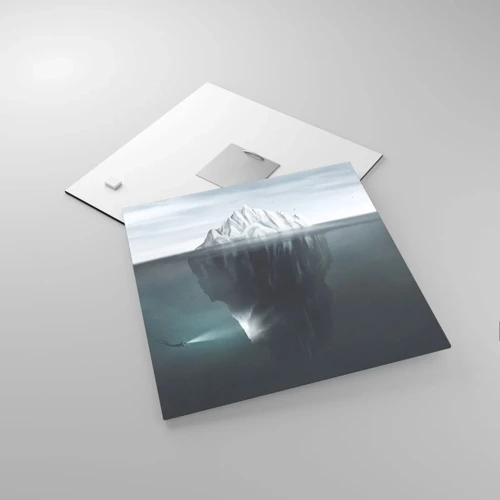 Obraz na skle - Podvodné tajomstvo - 30x30 cm