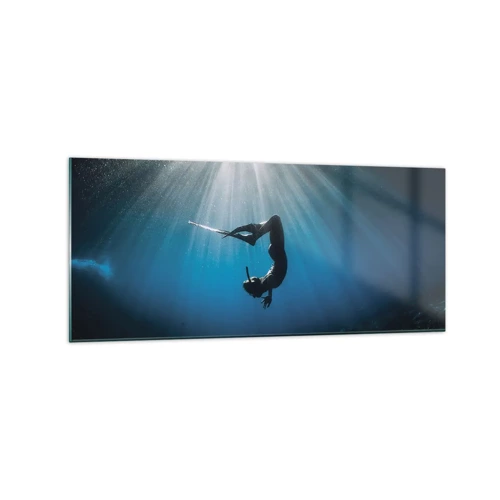 Obraz na skle - Podvodný tanec - 120x50 cm