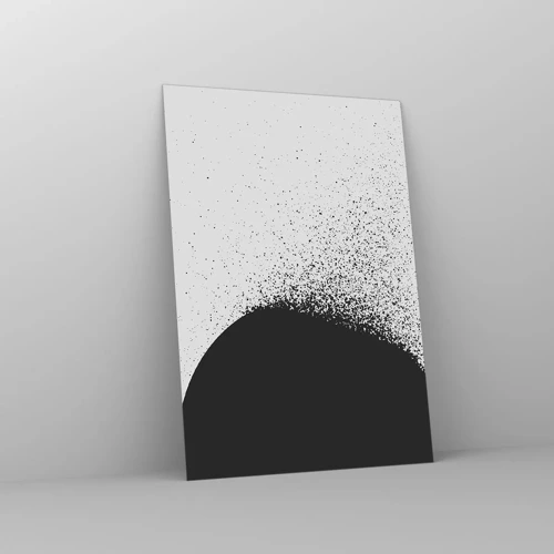 Obraz na skle - Pohyb častíc - 70x100 cm