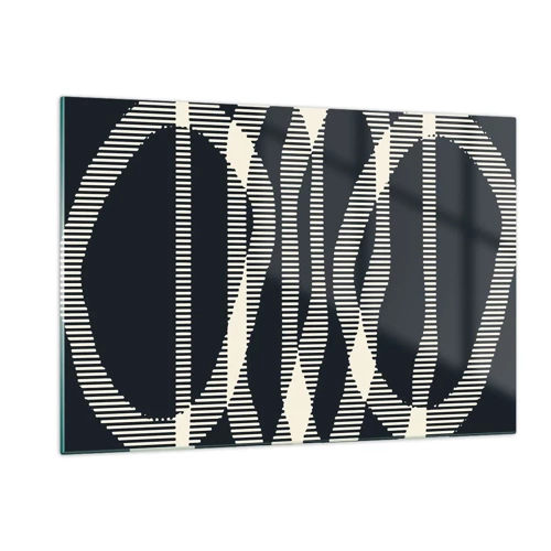 Obraz na skle - Pokus o prelomenie temnoty - 120x80 cm