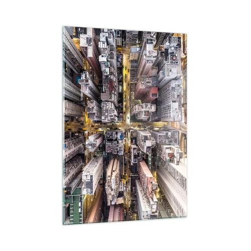 Obraz na skle - Pozdrav z Hongkongu - 50x70 cm