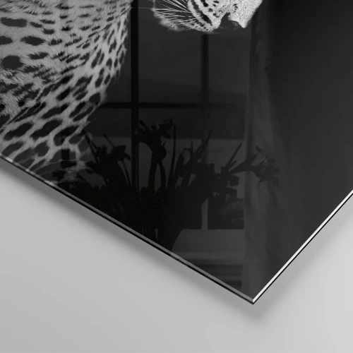 Obraz na skle - Pravý profil perfektný! - 60x60 cm
