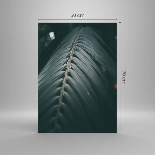 Obraz na skle - Presnosť prírody - 50x70 cm