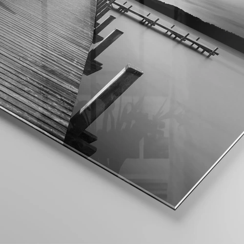 Obraz na skle - Pri napájadle – pokoji - 120x80 cm