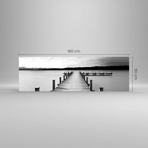 Obraz na skle - Pri napájadle – pokoji - 160x50 cm