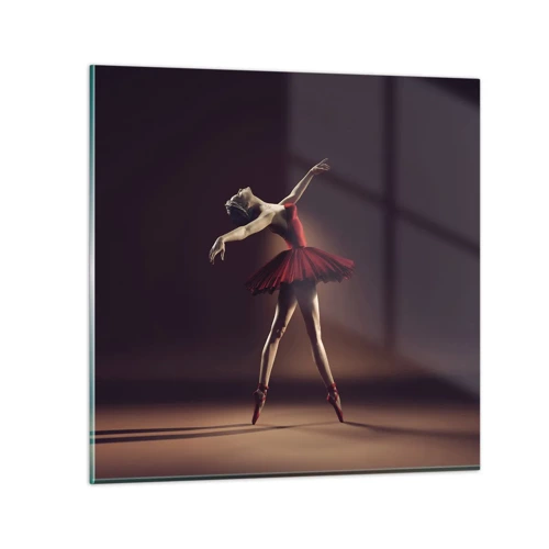 Obraz na skle - Prima balerína - 60x60 cm