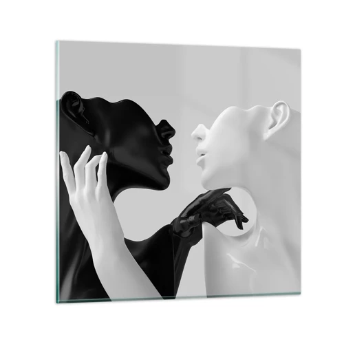 Obraz na skle - Príťažlivosť – túžba - 60x60 cm