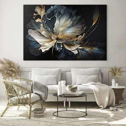 Obraz na skle - Rozprávkový kvet papradia - 70x50 cm