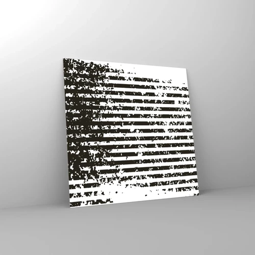 Obraz na skle - Rytmus a šum - 60x60 cm