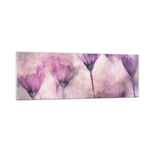 Obraz na skle - Sen kvetov - 90x30 cm