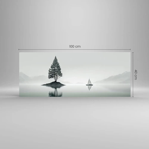 Obraz na skle - Snívanie - 100x40 cm