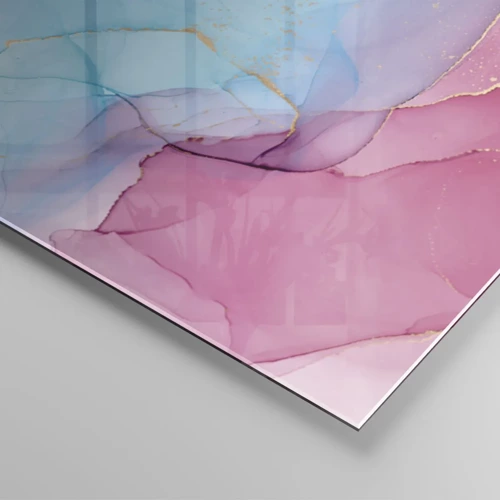 Obraz na skle - Stretávanie a prelínanie - 120x80 cm