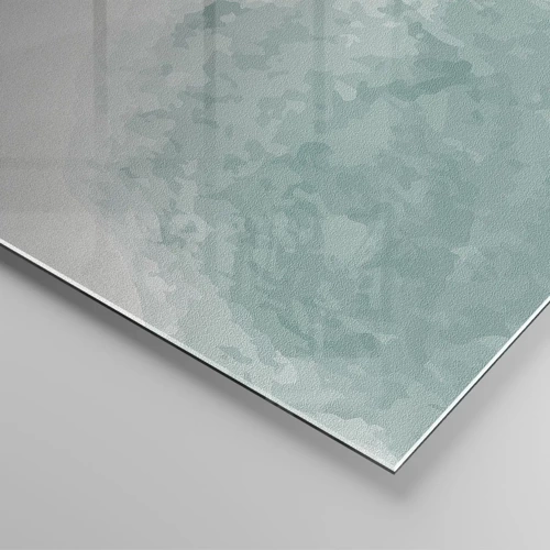 Obraz na skle - Stretnutie s hmlou - 50x50 cm