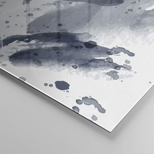Obraz na skle - Štúdia o povahe vody - 50x50 cm