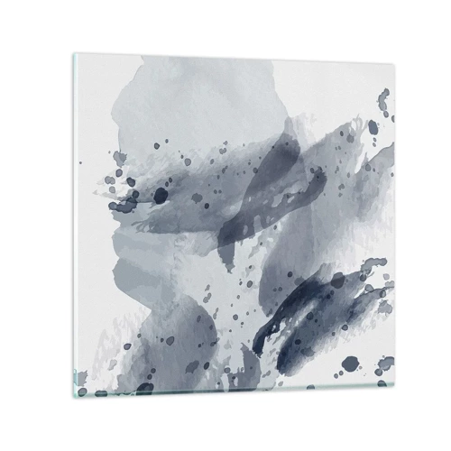 Obraz na skle - Štúdia o povahe vody - 70x70 cm