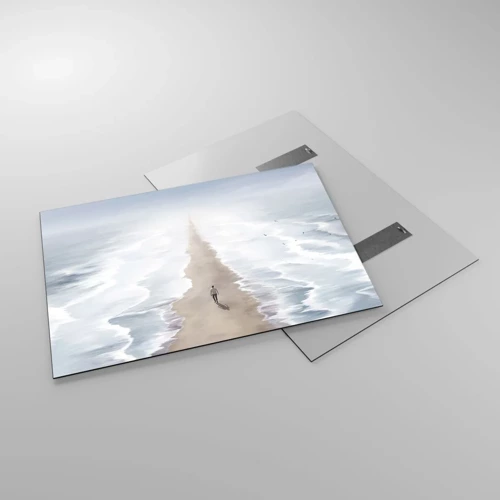 Obraz na skle - Svetlá budúcnosť - 100x70 cm