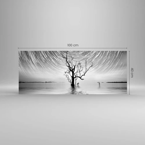 Obraz na skle - Symfónia prírody - 100x40 cm