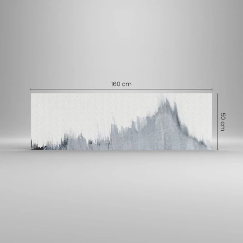 Obraz na skle - Tajomný záznam - 160x50 cm