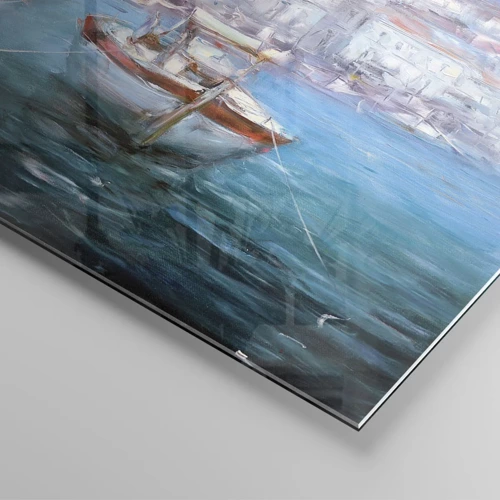 Obraz na skle - Taliansky záliv - 60x60 cm