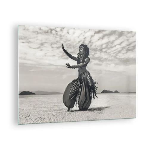 Obraz na skle - Tanec južných ostrovov - 70x50 cm