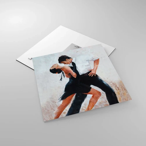 Obraz na skle - Tango mojich túžob a snov - 40x40 cm