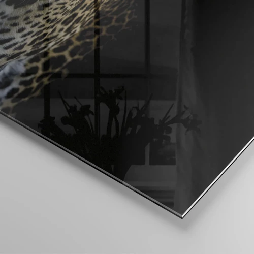 Obraz na skle - Temná krása - 40x40 cm