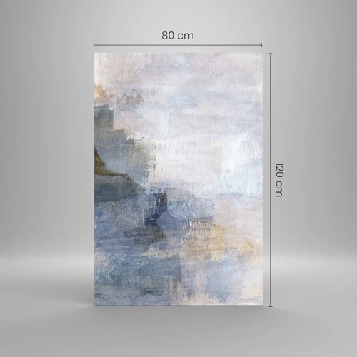 Obraz na skle - Tóny a akordy farieb - 80x120 cm