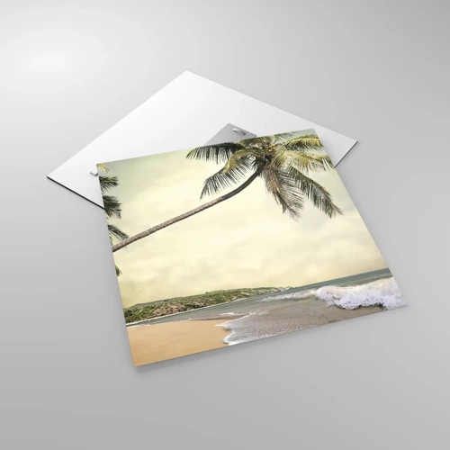Obraz na skle - Tropický sen - 50x50 cm