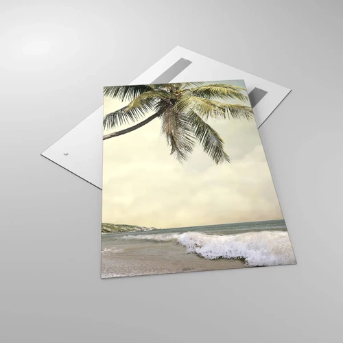 Obraz na skle - Tropický sen - 80x120 cm