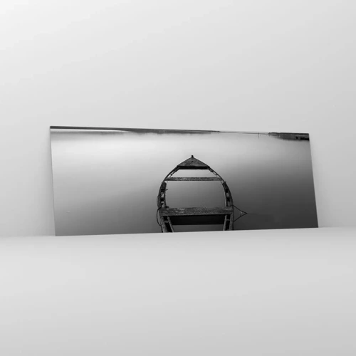 Obraz na skle - Túžba a melanchólia - 140x50 cm