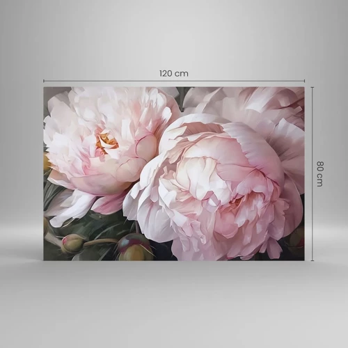 Obraz na skle - Uchytené v rozkvete - 120x80 cm