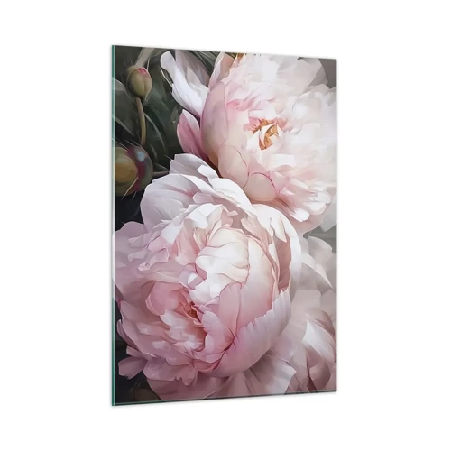 Obraz na skle - Uchytené v rozkvete - 50x70 cm