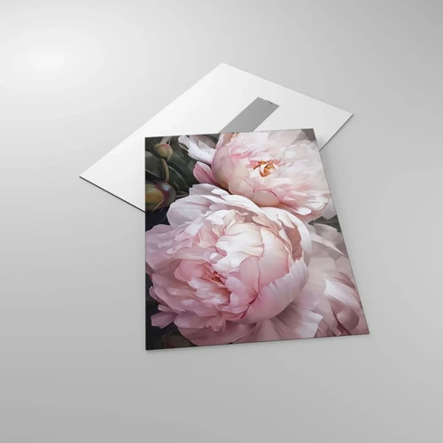 Obraz na skle - Uchytené v rozkvete - 50x70 cm